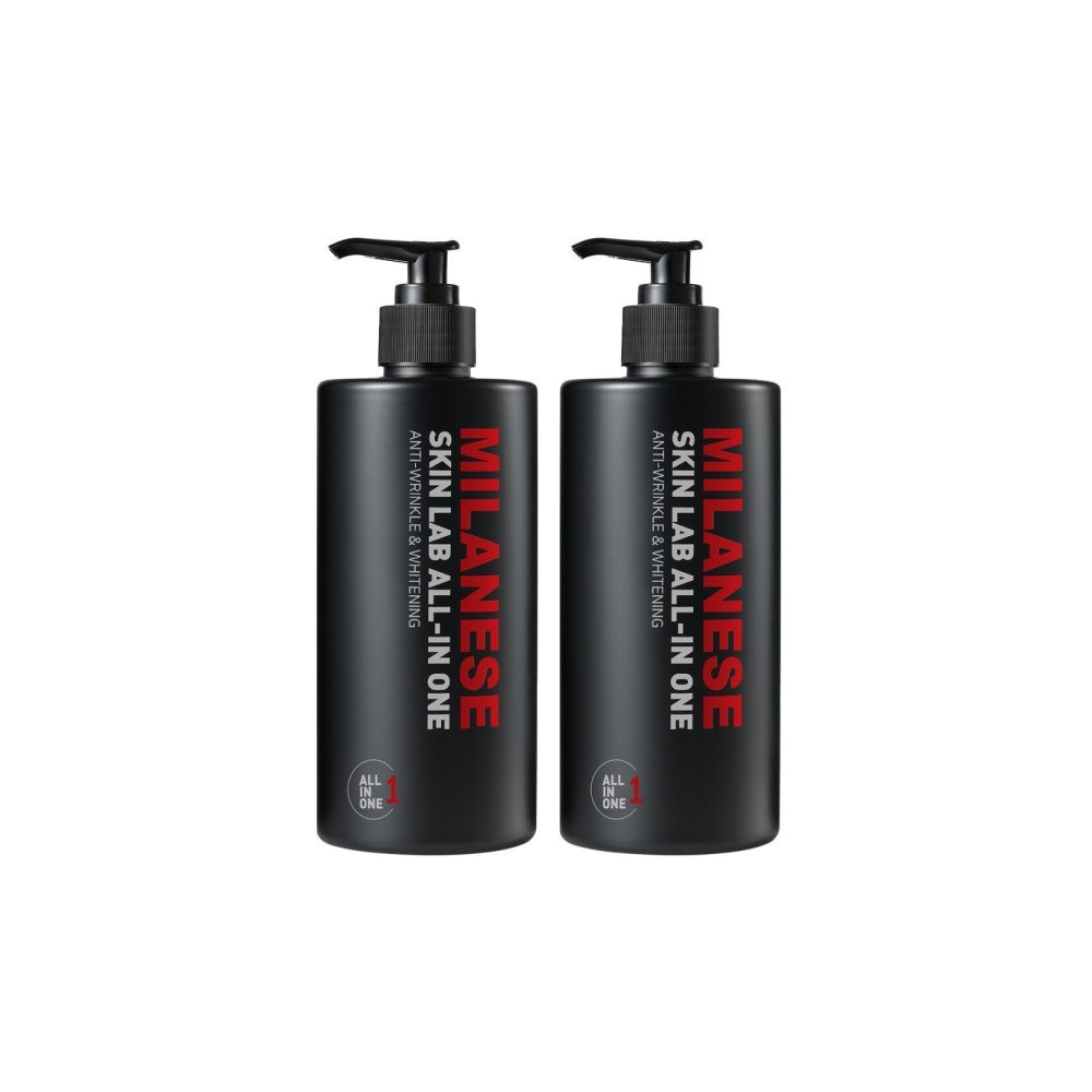 밀라네제 스킨랩 올인원 500ml 1+1 / 남성 화장품 스킨 로션 에센스 / 기능성 남자 화장품