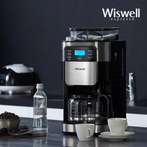 [(주)중산물산] 위즈웰 WS4231 블랙라벨 커피메이커 커피머신